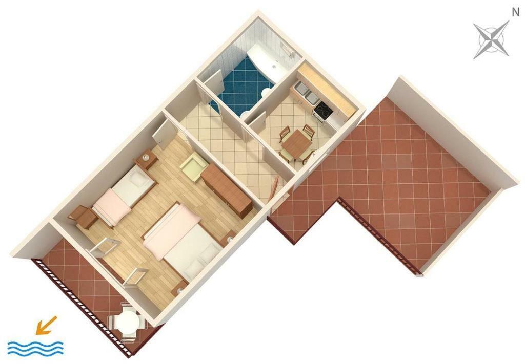 Apartmani Ujdur 奥米什 外观 照片
